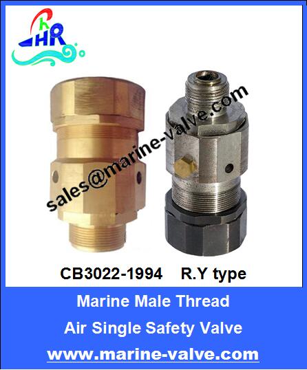 CB3022-1994 Marine Male Thread Air Single Safety Valve