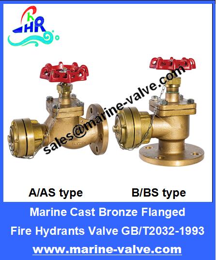 GB/T2032-1993 Marine Bronze Flanged Fire Hydrants