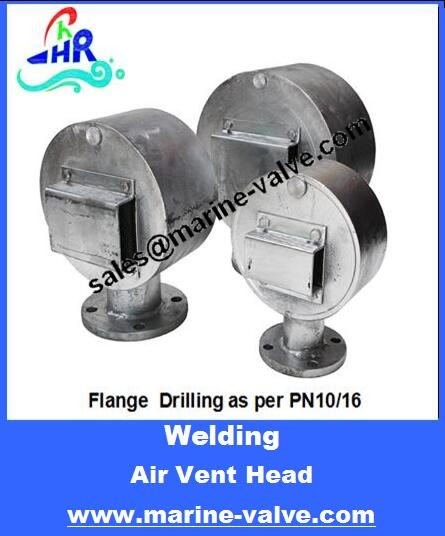 DIN Marine Steel Welding Air Vent Head PN10