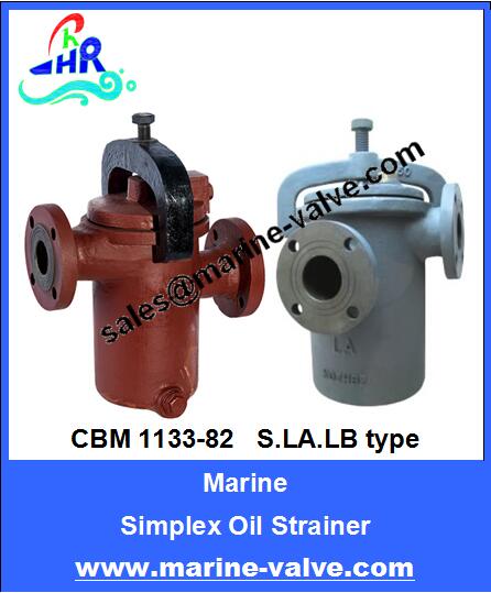 CBM1133-82 Simplex Oil Strainer