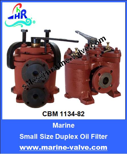 CBM1134-82 Small Duplex Oil Filter
