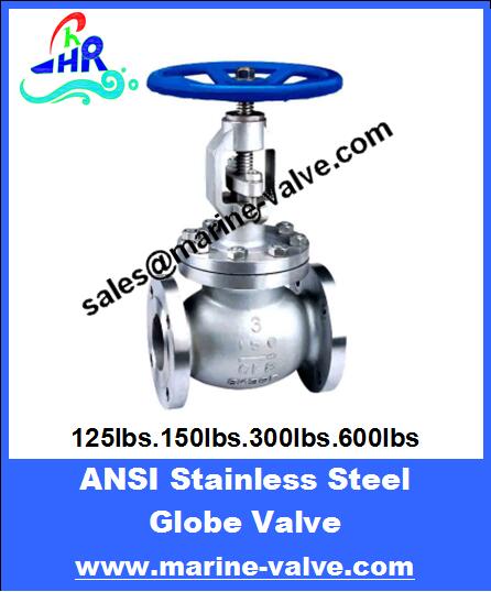 API 125lb/150lb Stainless Steel Flanged SDNR Globe Valve