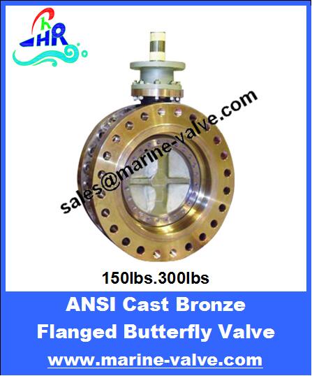 ANSI Flanged Butterfly Valve Eccentric 150~600lbs